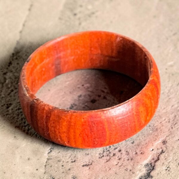 Bague en cœur rouge T59-60 – Image 1