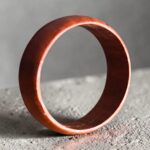 Bague en cœur rouge T59-60 – Image 3