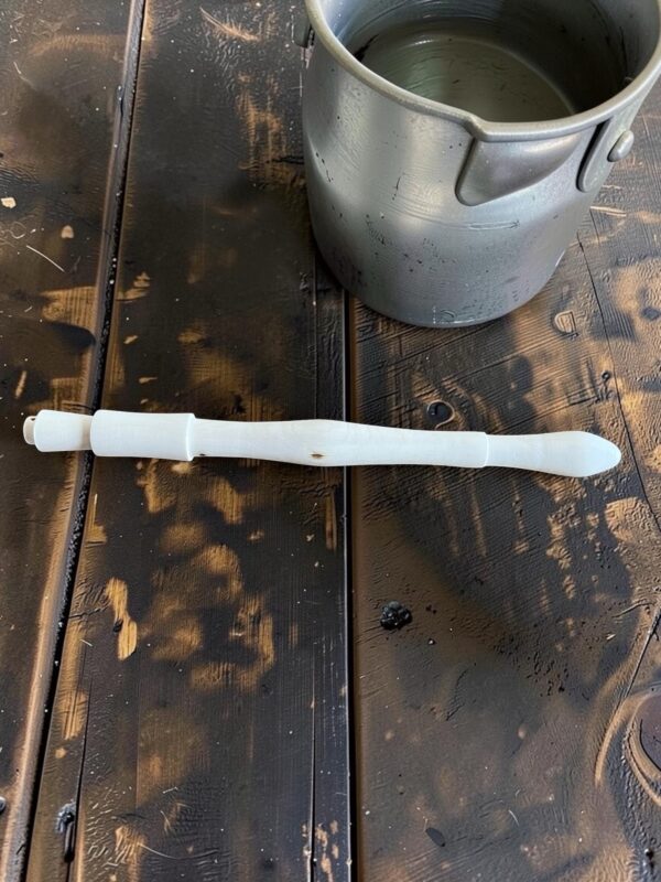 Scottish spurtle en bois de frêne – Image 2