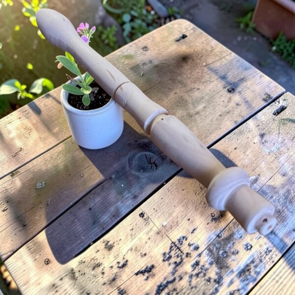 Scottish spurtle en jeune frêne – Image 1