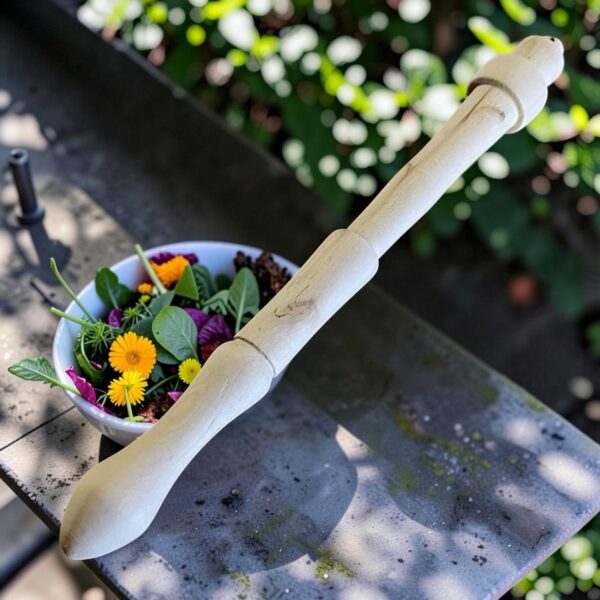 Spatule écossaise en pommier – Image 2