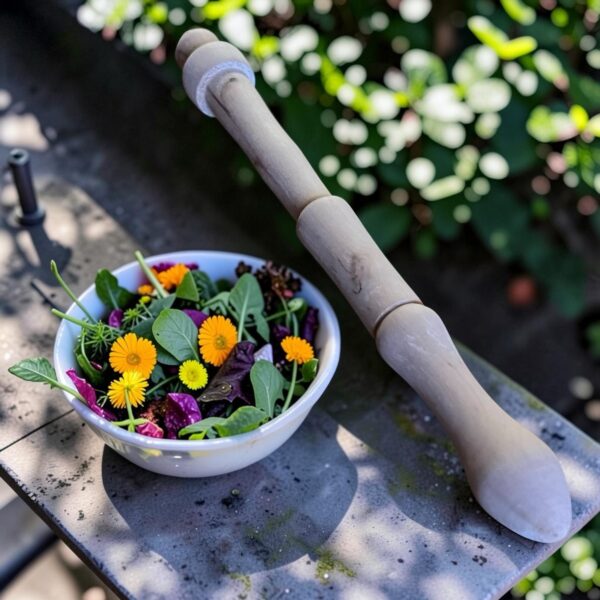 Spatule écossaise en pommier – Image 3