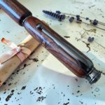 Stylo bille rechargeable en bois de Cocobolo – Image 4