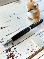 Stylo bille en ébène de macassar – Image 3