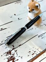 Stylo bille en ébène de macassar – Image 2