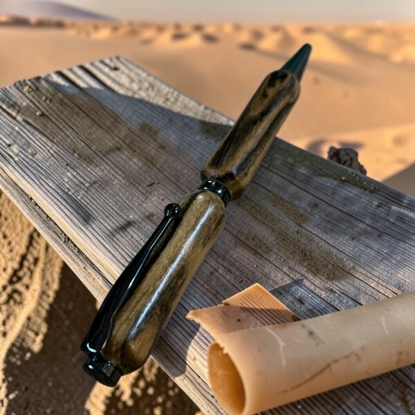 Stylo bille en essence de Bocote d’Afrique – Image 2