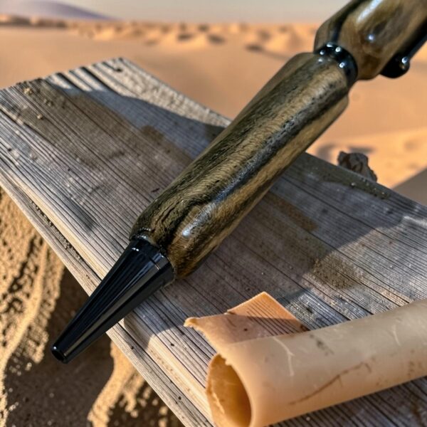 Stylo bille en essence de Bocote d’Afrique – Image 4