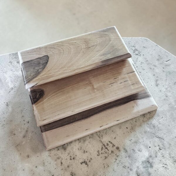 Set de 3 planches à découper en noyer normand – Image 2